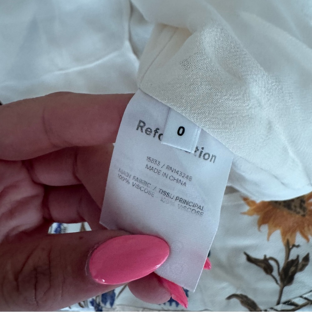 Reformation Wildflower Floral Sundress - Picture 11 of 12